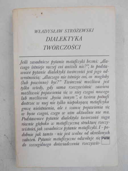 Dialektyka twórczości