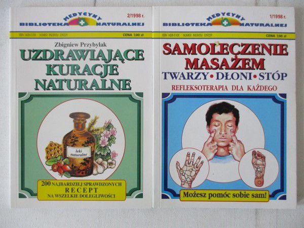 Biblioteka medycyna naturalnej, zestaw 2 książek