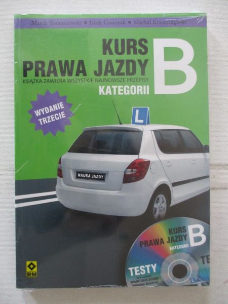 Giszczak Jacek - Kurs prawa jazdy kategorii B + CD, Nowa