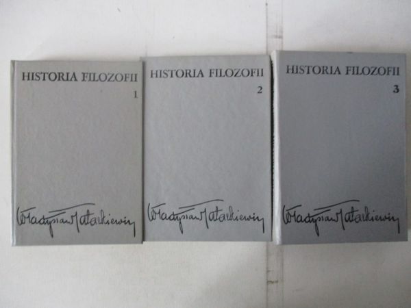 Historia filozofii, Tom I-III