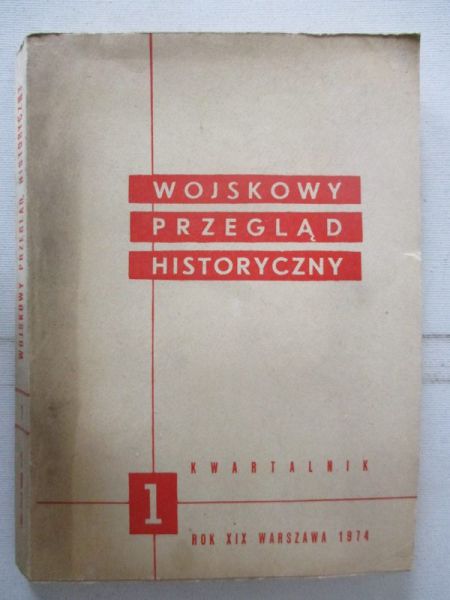 Wojskowy przegląd historyczny, nr 1