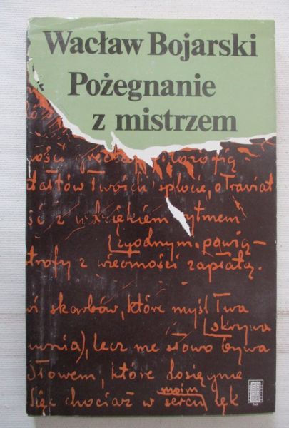 Pożegnanie z mistrzem