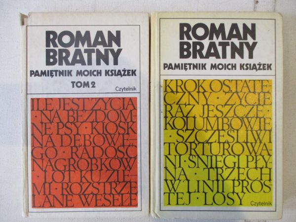Bratny Roman - Pamiętnik Moich książek