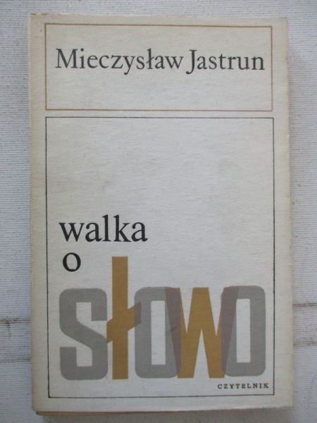 Walka o słowo
