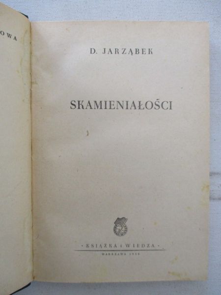 Skamieniałości, 1950 r.