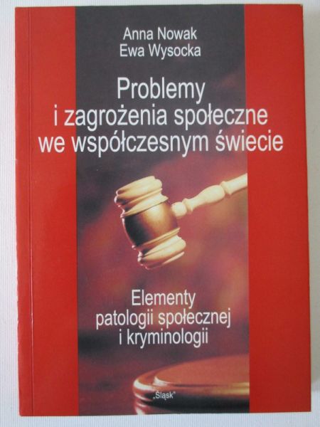 Nowak Anna - Problemy i zagrożenia społeczne we współczesnym świecie