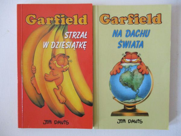Davis Jim - Garfield, 2 książki