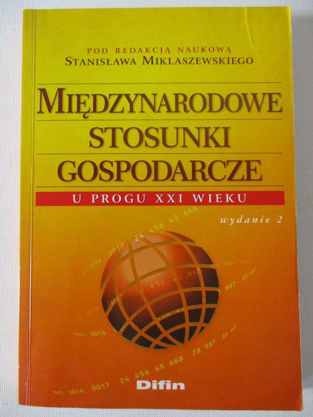 Międzynarodowe stosunki gospodarcze