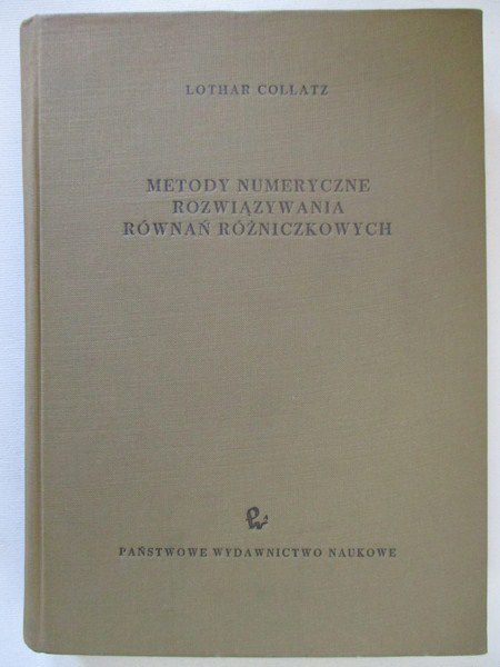 Metody numeryczne rozwiązywania równań różniczkowych