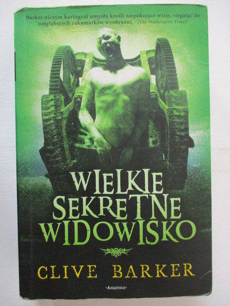 Barker Clive - Wielkie sekretne widowisko