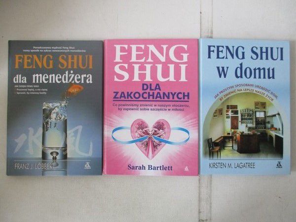 Feng shui, zestaw 3 książek