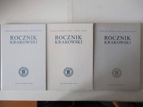 Rocznik krakowski, 3 tomy