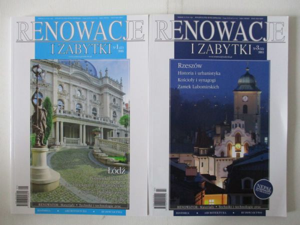 Chronowski Maciej - Renowacje i zabytki, 2 książki