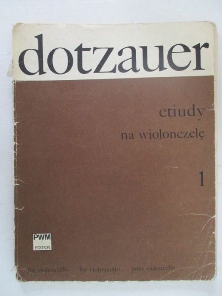 Etiudy na wiolonczelę, Część I