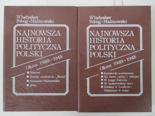 Najnowsza historia polityczna Polski. T. I-II