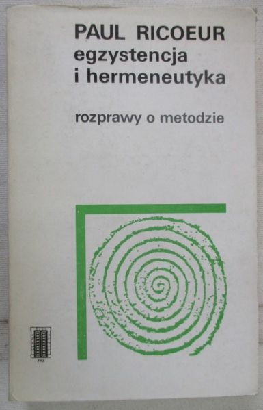 Egzystencja i hermeneutyka