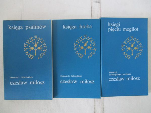 Księga hioba / Księga psalmów / Księgi pięciu megilot