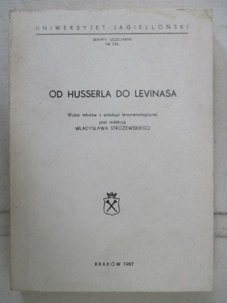 Od Husserla do Levinasa