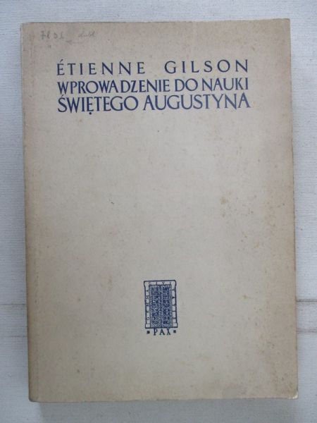 Wprowadzenie do nauki świętego Augustyna
