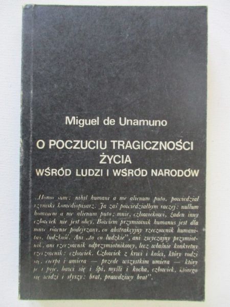 O poczuciu tragiczności życia wśród ludzi i wśród narodów