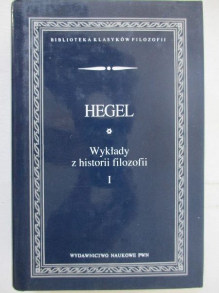 Wykłady z historii filozofii, tom I, BKF