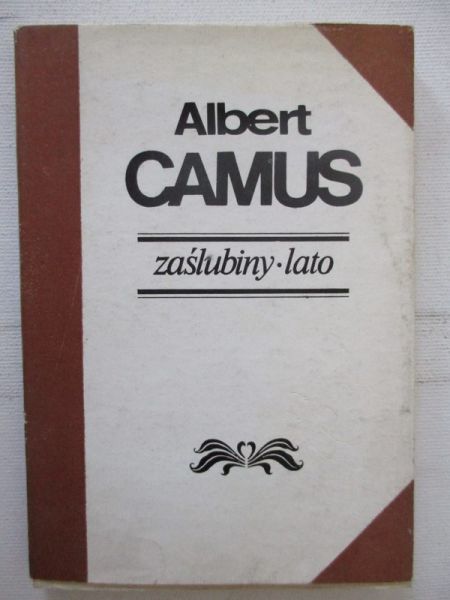 Camus Albert - Zaślubiny/Lato