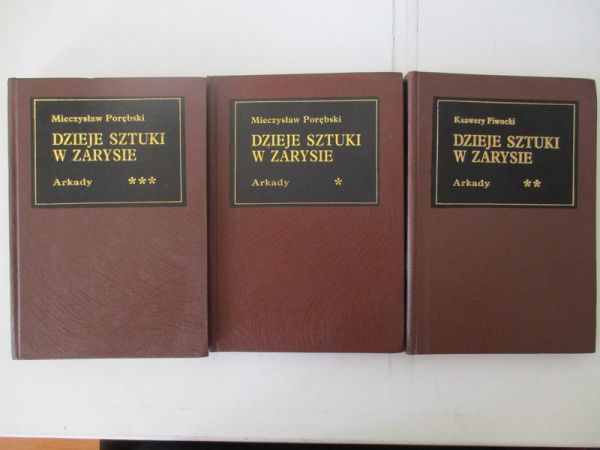 Mieczysław - Dzieje sztuki w zarysie. Tom I-III