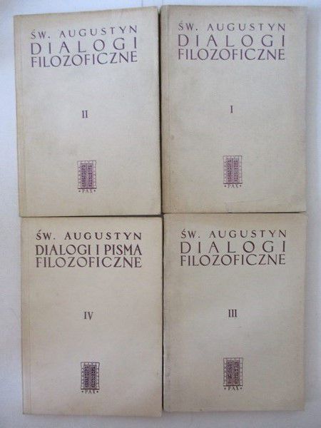 Dialogi filozoficzne, t. I-IV