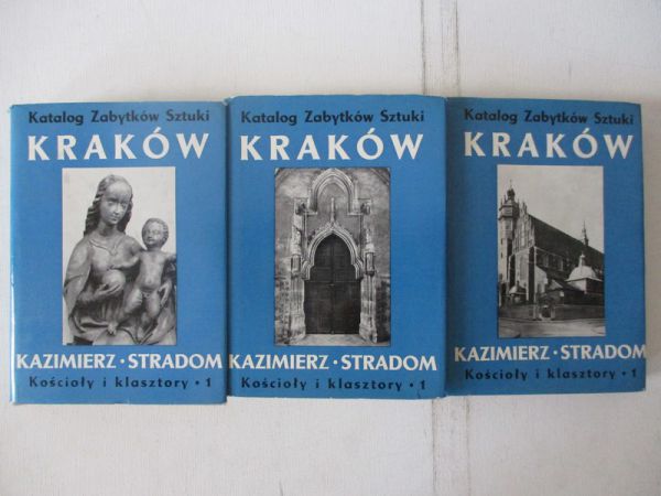 ejduch Izabela  - Kraków - Kazimierz Stradom Tom I-III (komplet)