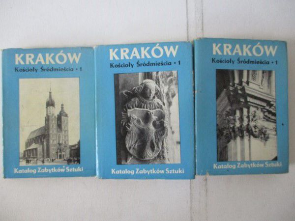Bochnak Adam (red.)  - Kraków. Kościoły Śródmieścia, 3 książki