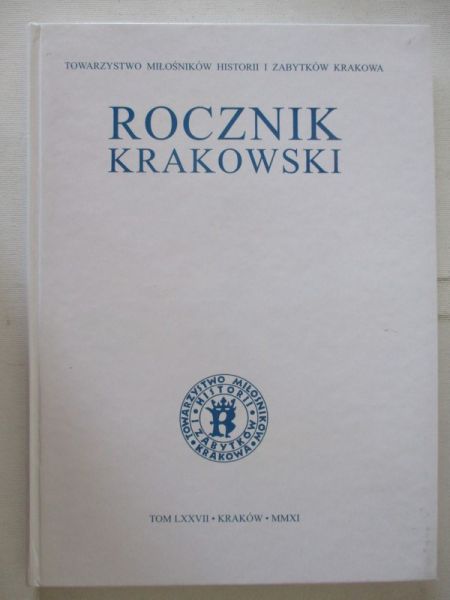 Rocznik krakowski, tom LXXVII