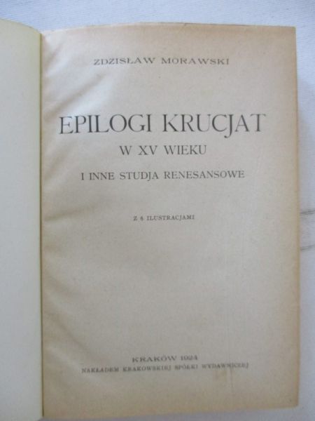 Epilogi krucjat w XV wieku, 1924 r.