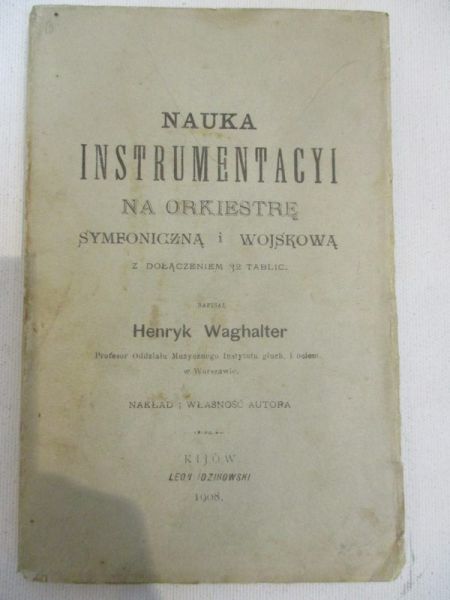 Nauka instrumentacyi. Antyk
