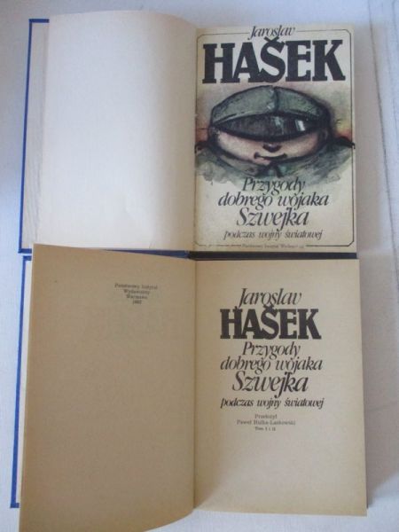 Hasek Jarosław - Przygody dobrego wojaka Szwejka, Tom I-IV