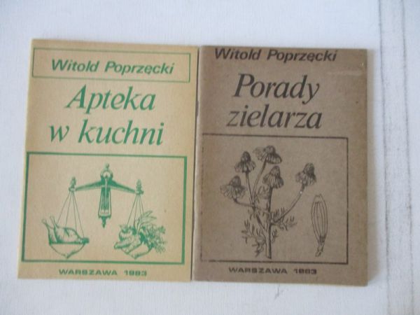 Porady zielarza, Apteka w kuchni, 2 ksiażki