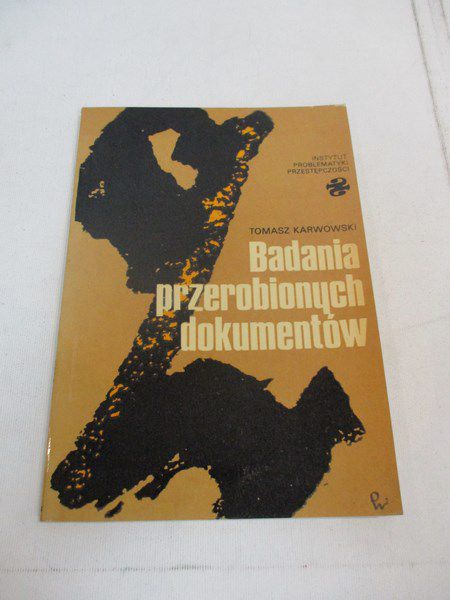 Badania przerobionych dokumentów
