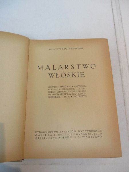 Sześć wieków malarstwa europejskiego. Italia
