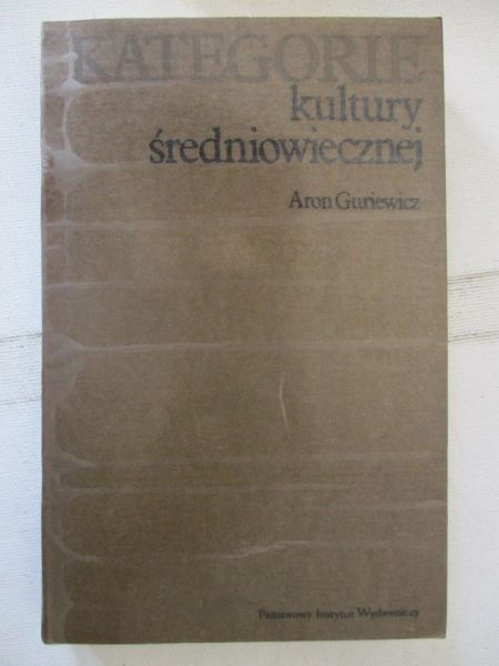 Kategorie kultury średniowiecznej
