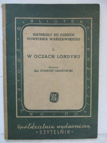 W oczach Londynu, 1945 r.