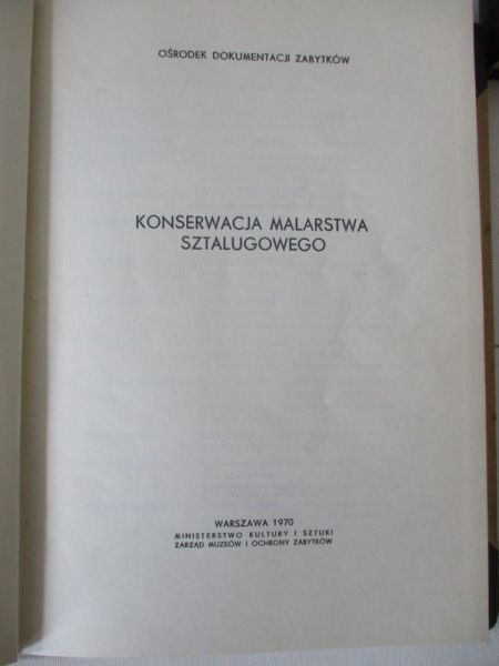 Konserwacja malarstwa sztalugowego