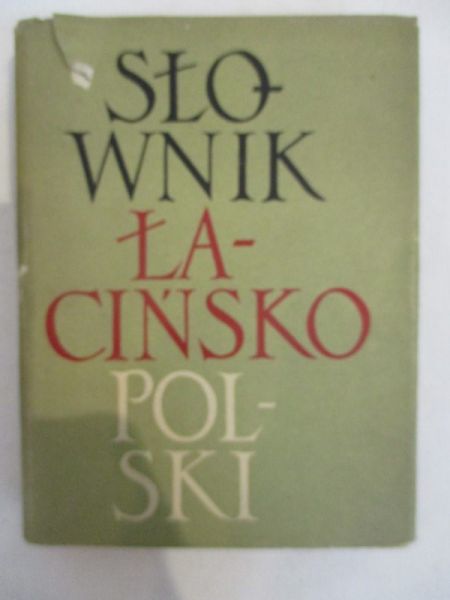 Słownik łacińsko-polski