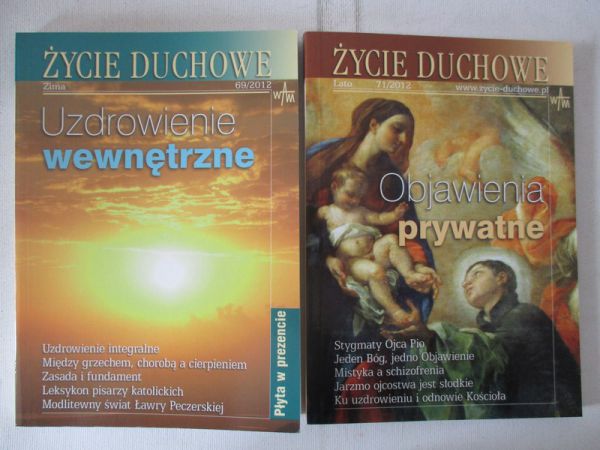 Augustyn Józef (red.) - Życie duchowe, nr 69, 71 2012