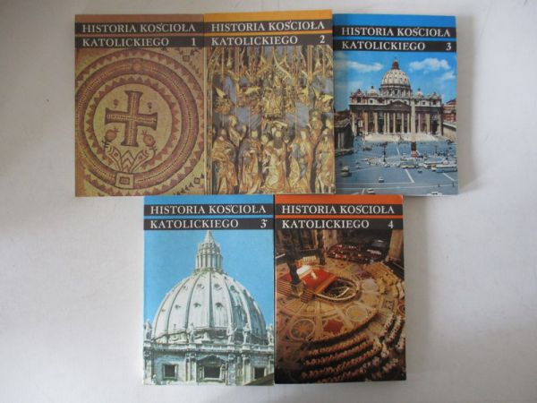 Historia kościoła katolickiego, 5 książek