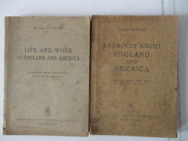 Life and Work in England and America, 1947 r. / Readings about England and America, 1946 r.