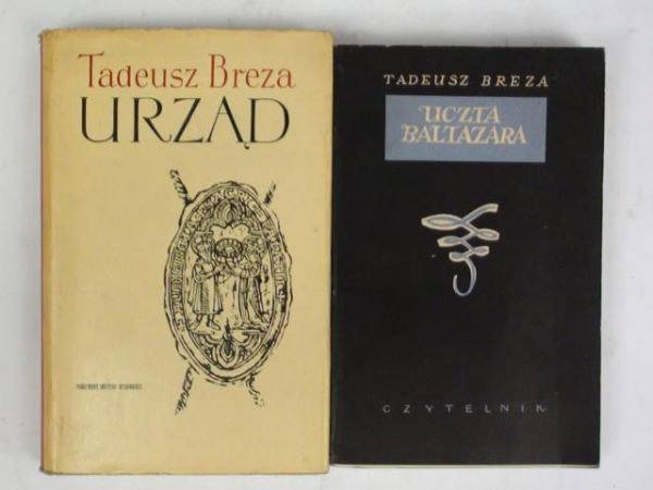 Breza Tadeusz - Uczta Baltazara / Urząd, 2 książki