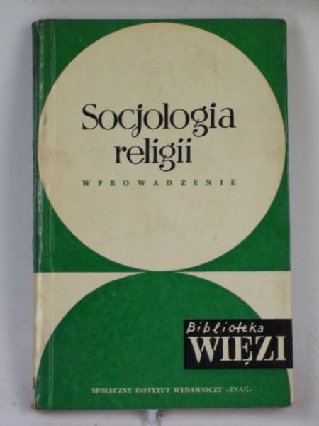 Socjologia religii. Wprowadzenie