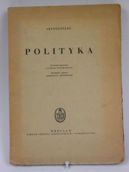 Arystoteles - Polityka