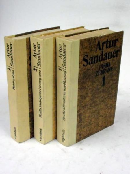 Sandauer Artur - Pisma zebrane Tom I-III