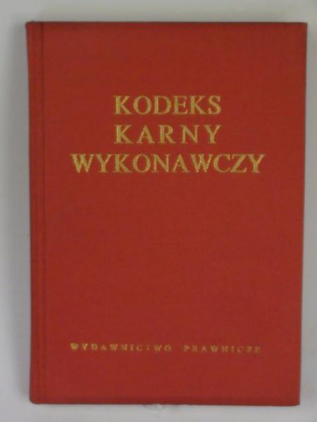 Kodeks karny wykonawczy