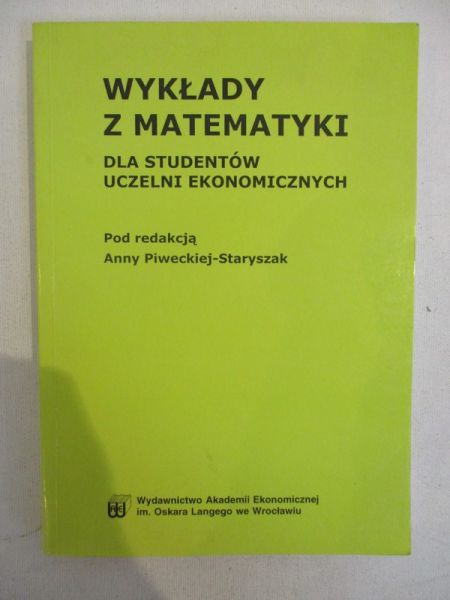 Wykłady z matematyki